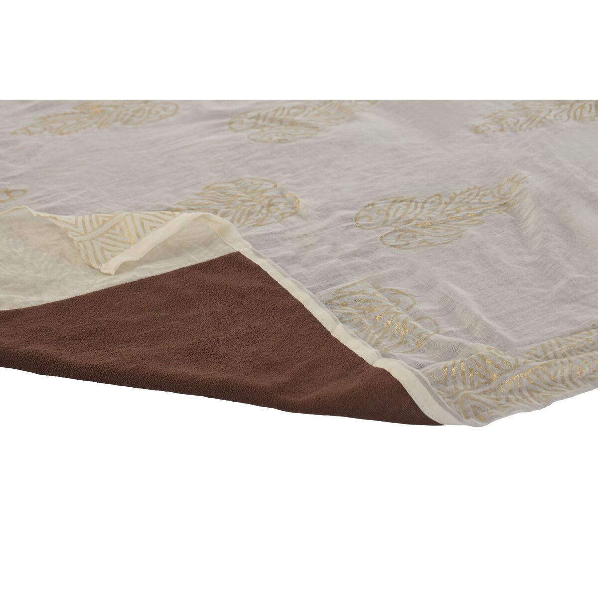 Strandhanddoek Home ESPRIT Groen Beige Gouden Koraal Polyester Katoen (3)