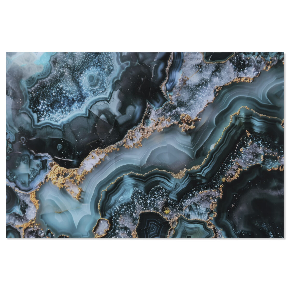 Schilderij Home ESPRIT Gehard glas 80 x 0,4 x 120 cm