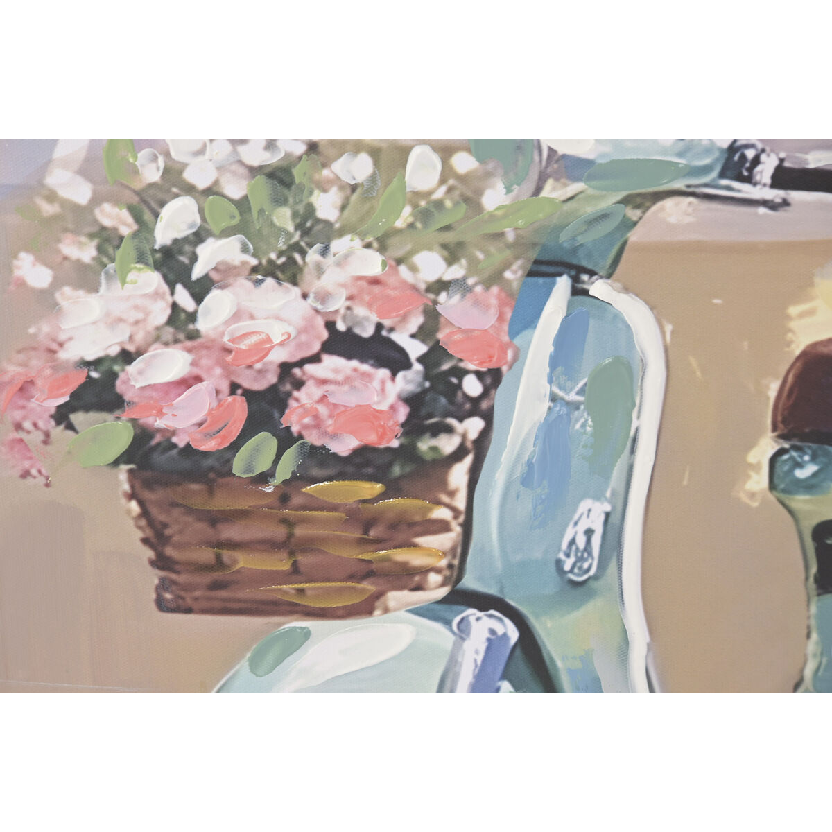 Canvas Home ESPRIT Shabby Chic 70 x 3 x 100 cm (2 Stuks)