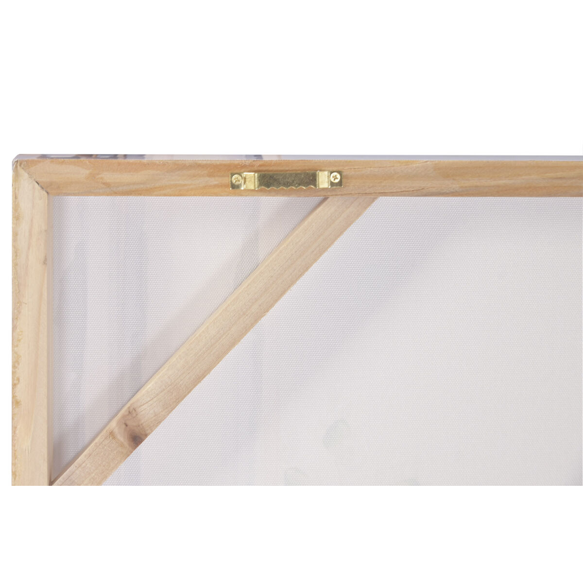 Canvas Home ESPRIT Geel Blauw Mediterrane 100 x 3 x 70 cm (2 Stuks)