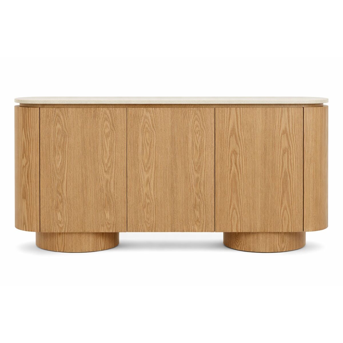 Dressoir Home ESPRIT Lichtbruin Graniet Hout MDF 180 x 40 x 85 cm