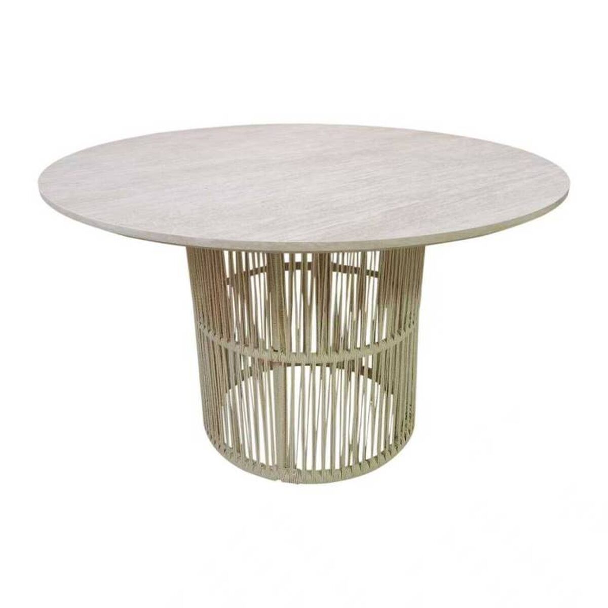 Eettafel Home ESPRIT Rotan Hout MDF 120 x 120 x 75 cm