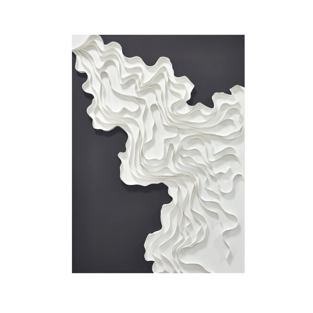 Schilderij Home ESPRIT Blauw Wit Modern