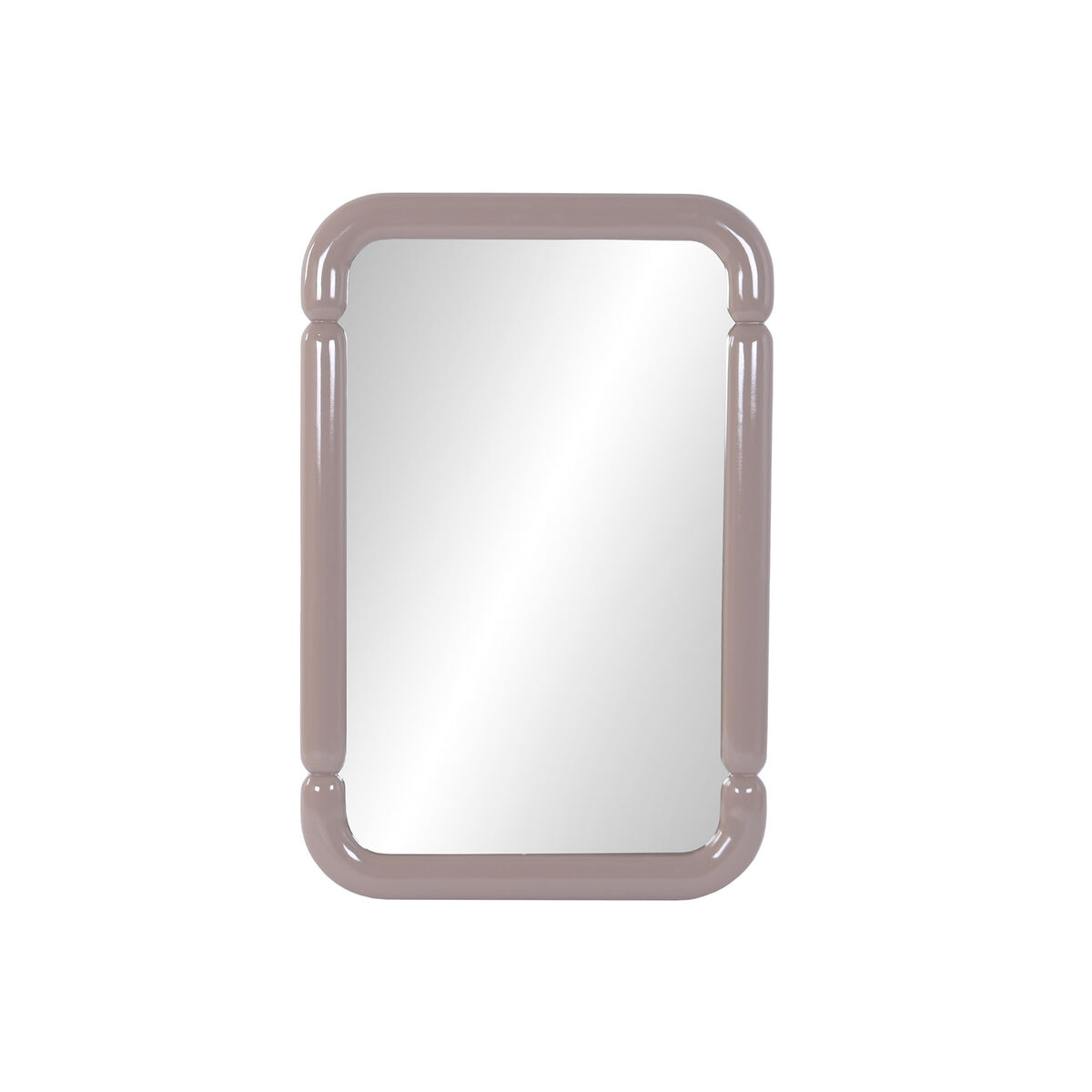 Wandspiegel Home ESPRIT Licht Roze Modern Coating 70 X 4 X 106 CM