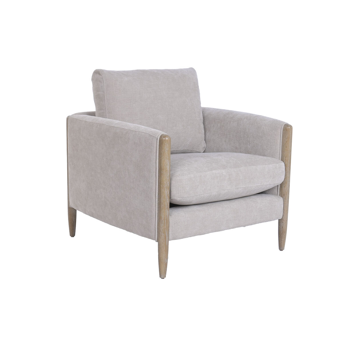 Armstoel Home ESPRIT Polyester Essenhout 82 X 82 X 82 CM