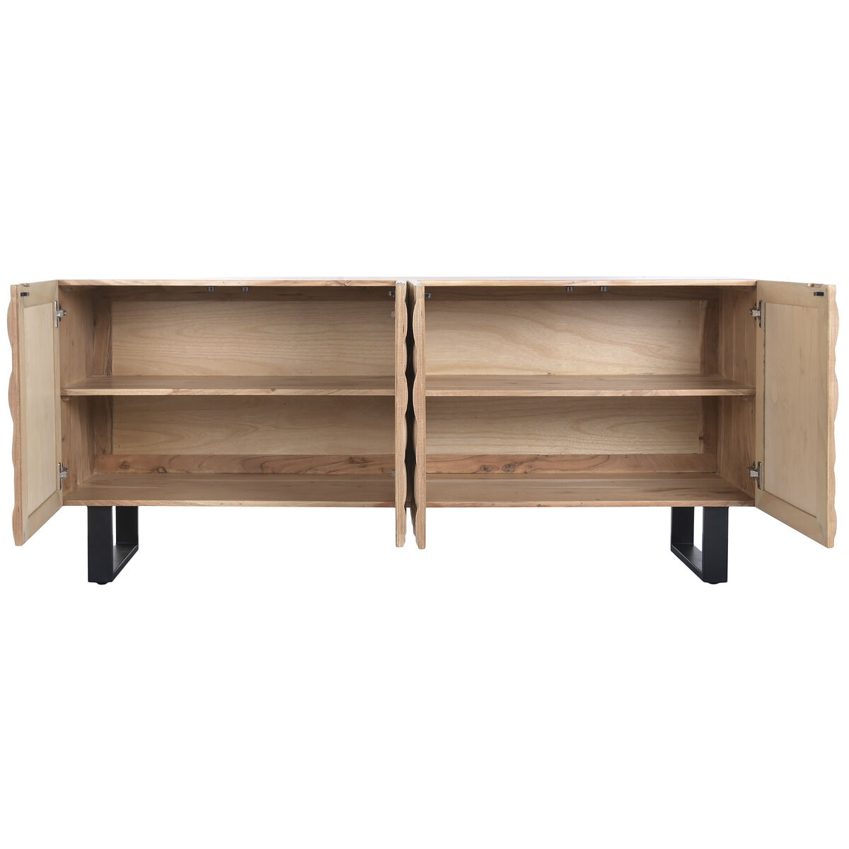 Dressoir Home ESPRIT Metaal Acacia 173 X 44 X 85 CM
