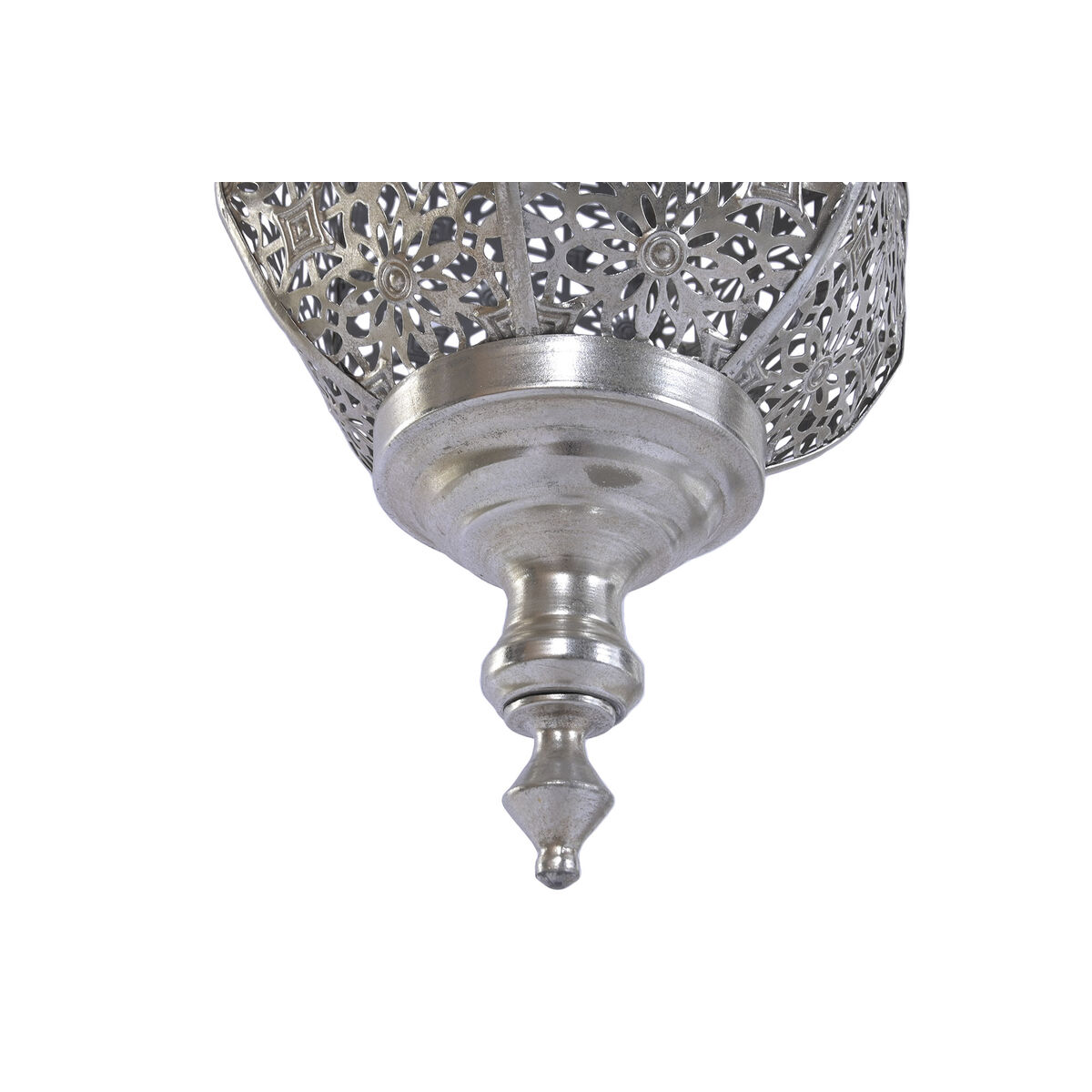 Plafondlamp Home ESPRIT Zilverkleurig Metaal 50 W 28 X 28 X 140 CM