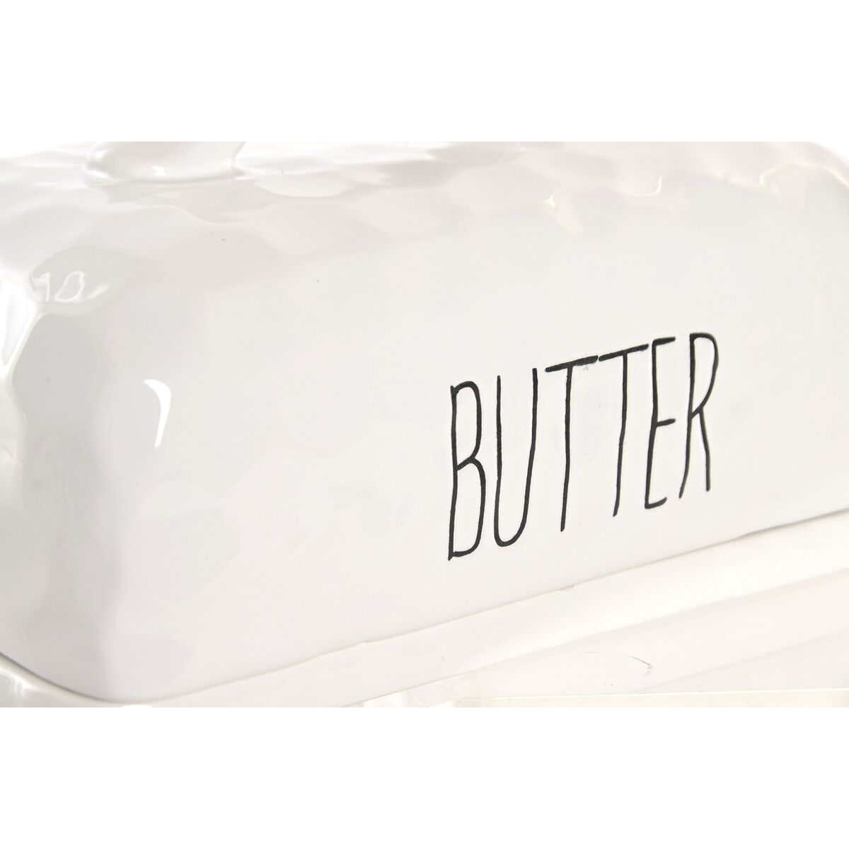 Butter Dish Home ESPRIT Porcelain 19 X 11,4 X 11 CM, view 2