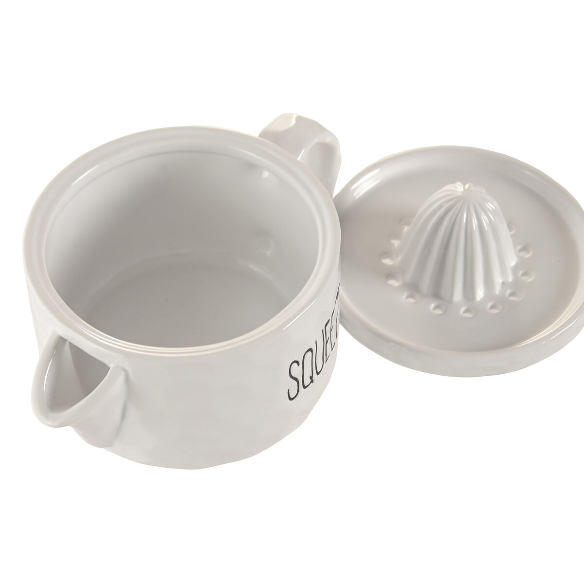 Exprimidor Home ESPRIT White Porcelain 19,5 X 12,3 X 13 CM, view 3