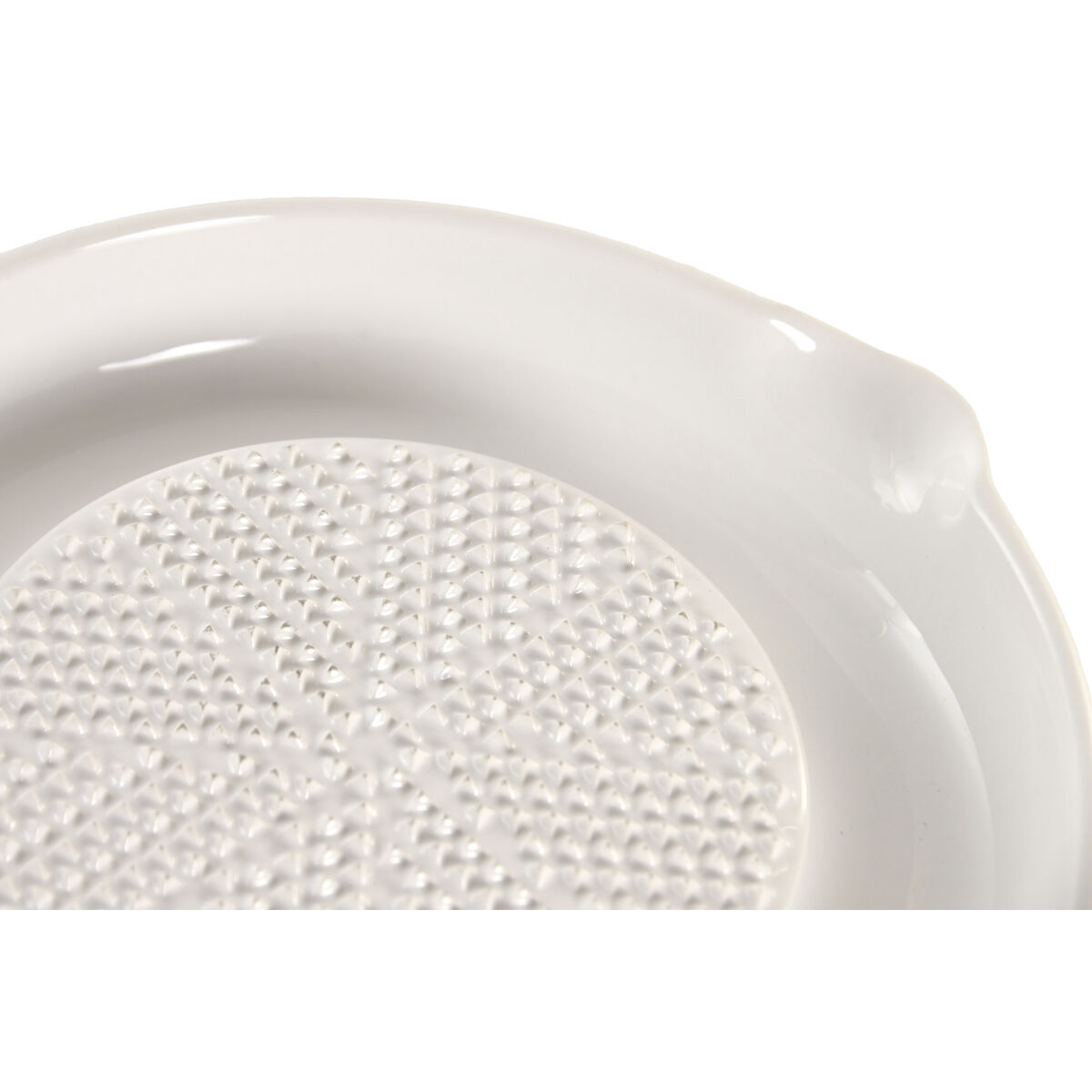 Grater Home ESPRIT White Porcelain 18,3 X 18,3 X 3,4 CM, view 2