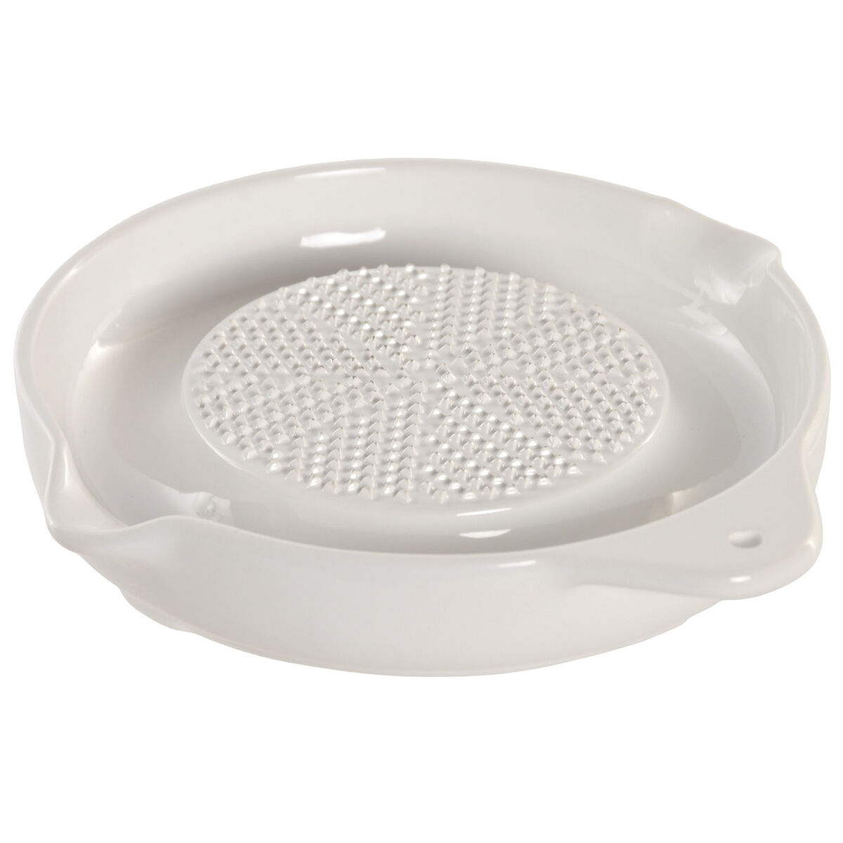 Grater Home ESPRIT White Porcelain 18,3 X 18,3 X 3,4 CM, view 5