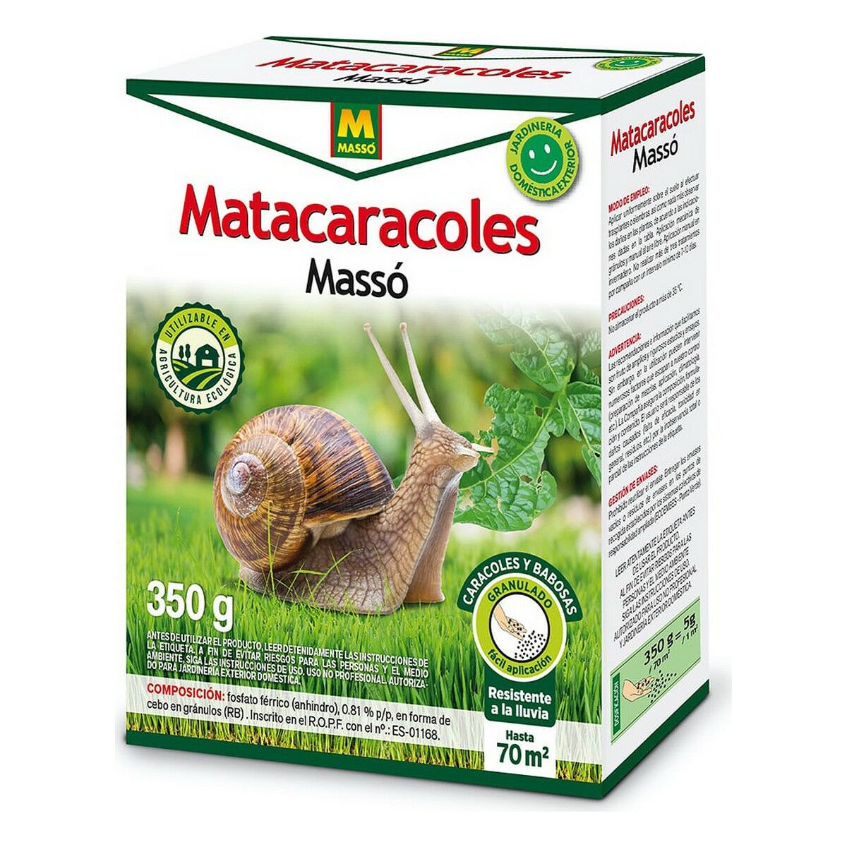 Insecticide Massó Escargots ou limaces 350 g