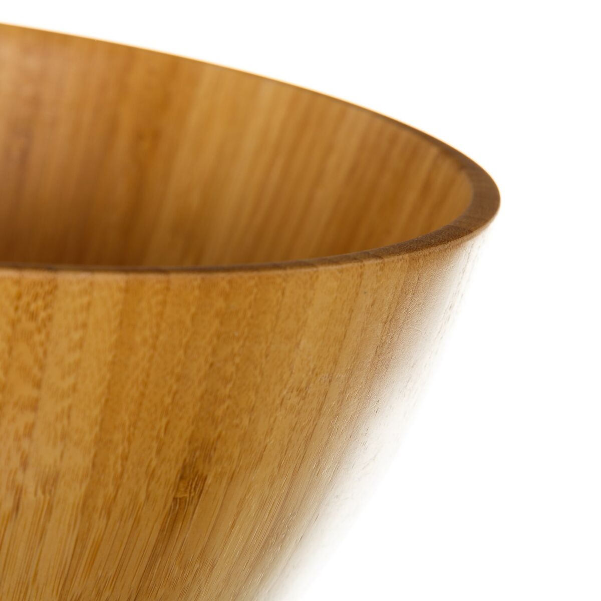 Mixing Bowl Natural Bamboo 30 x 24 x 10 cm, view 3