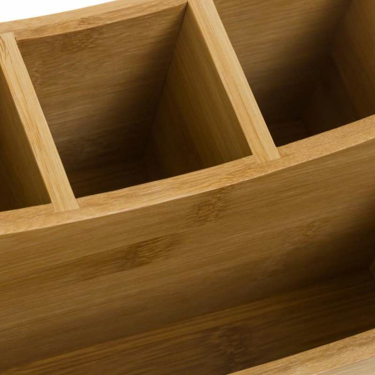 Cutlery basket Natural Bamboo 20 x 14 x 12 cm, view 2