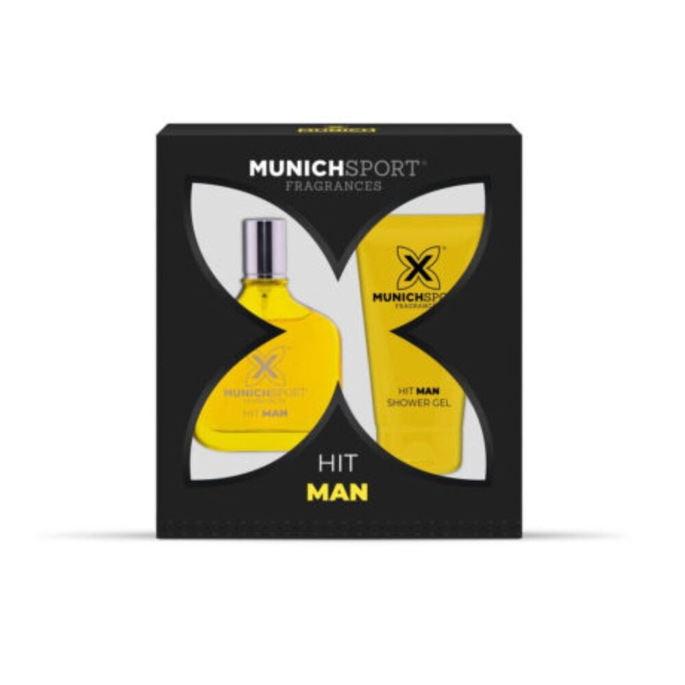 Sett herre parfyme Munich Sport Hit Man (2 pcs)