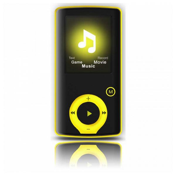 Reproductor MP3 BRIGMTON BPA-81-Y 1.8" 8 GB Amarillo