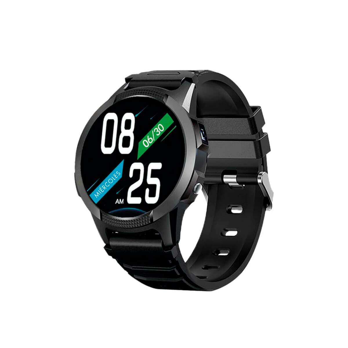 Bild von Smartwatch Save Family Slim 1,28" Black Silver