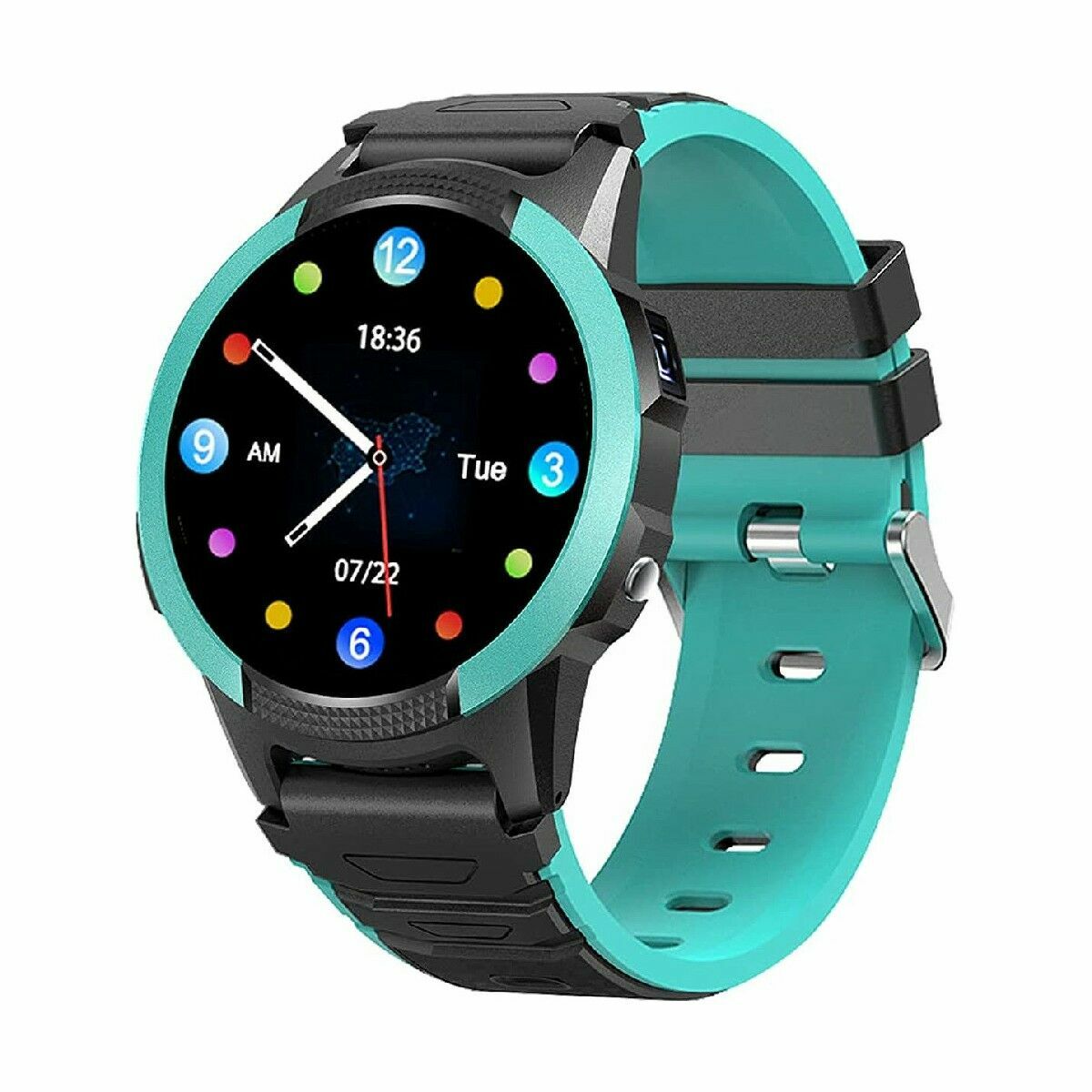 Afbeeldingen van Kids' Smartwatch Save Family Slim Green 1,28"