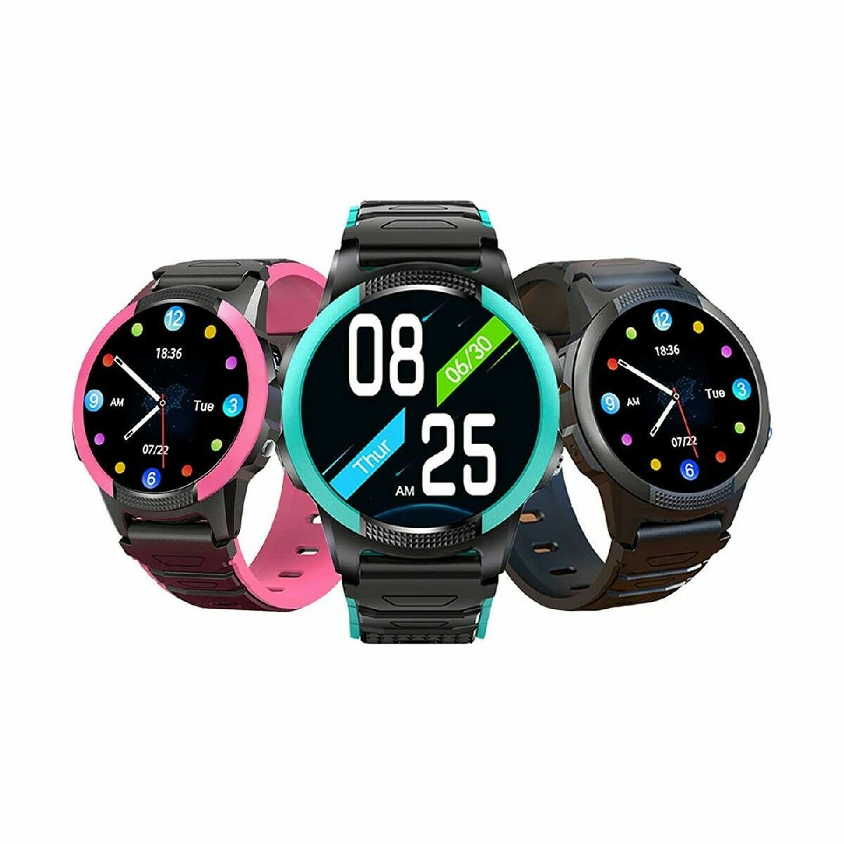 Afbeeldingen van Kids' Smartwatch Save Family Slim Green 1,28"