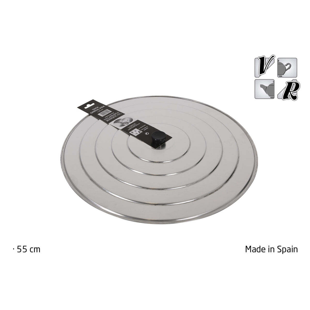 Frying Pan Lid VR Aluminium, view 2