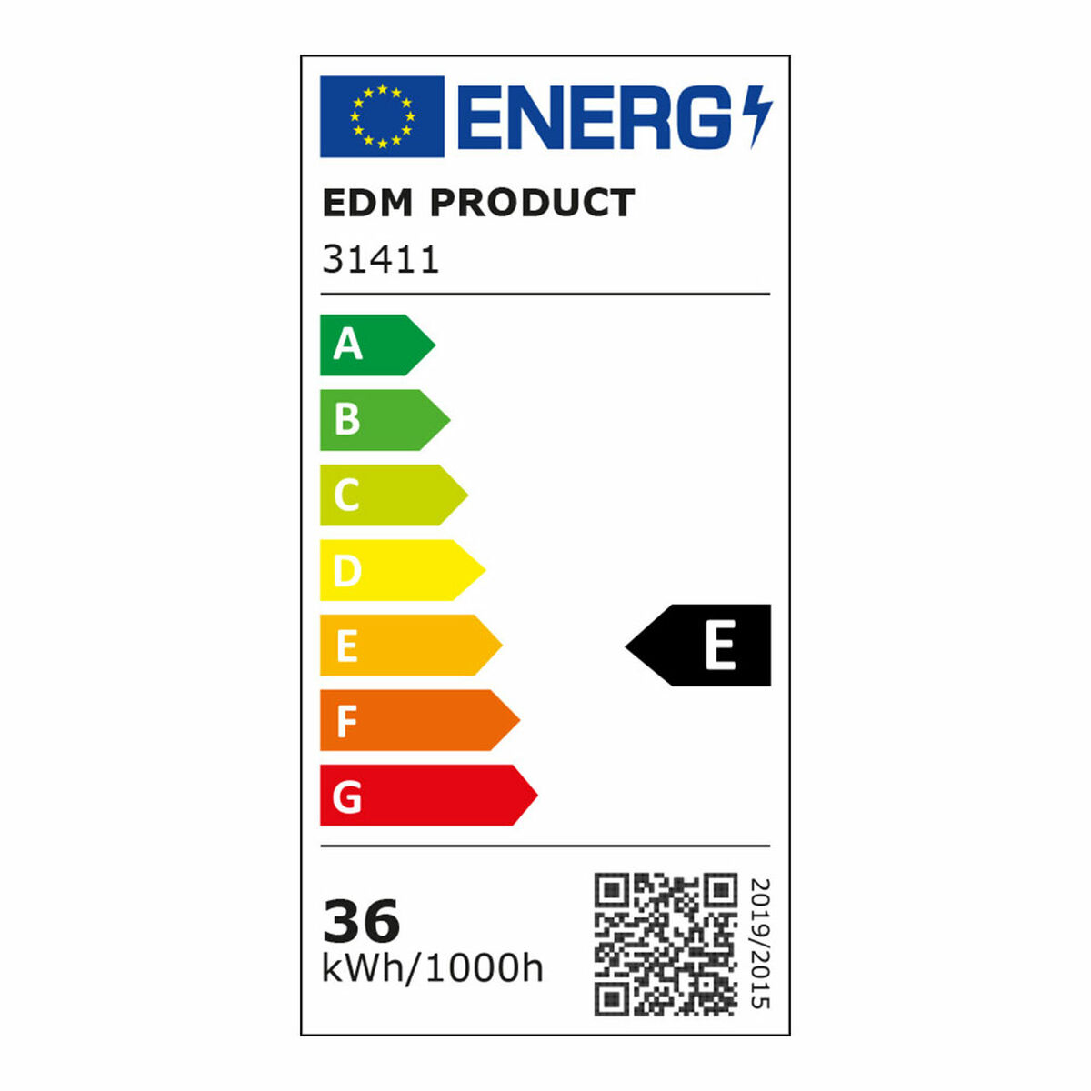 LED Tube EDM 31411 A E 36 W 3000 lm (6500 K) (6400 K)