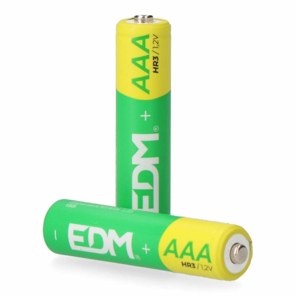 Rechargeable Batteries EDM 38722 eco-series aaa - hr03 950ma 950 mAh 1,2 V AAA R03 Rechargeable Batteries (2 Units)
