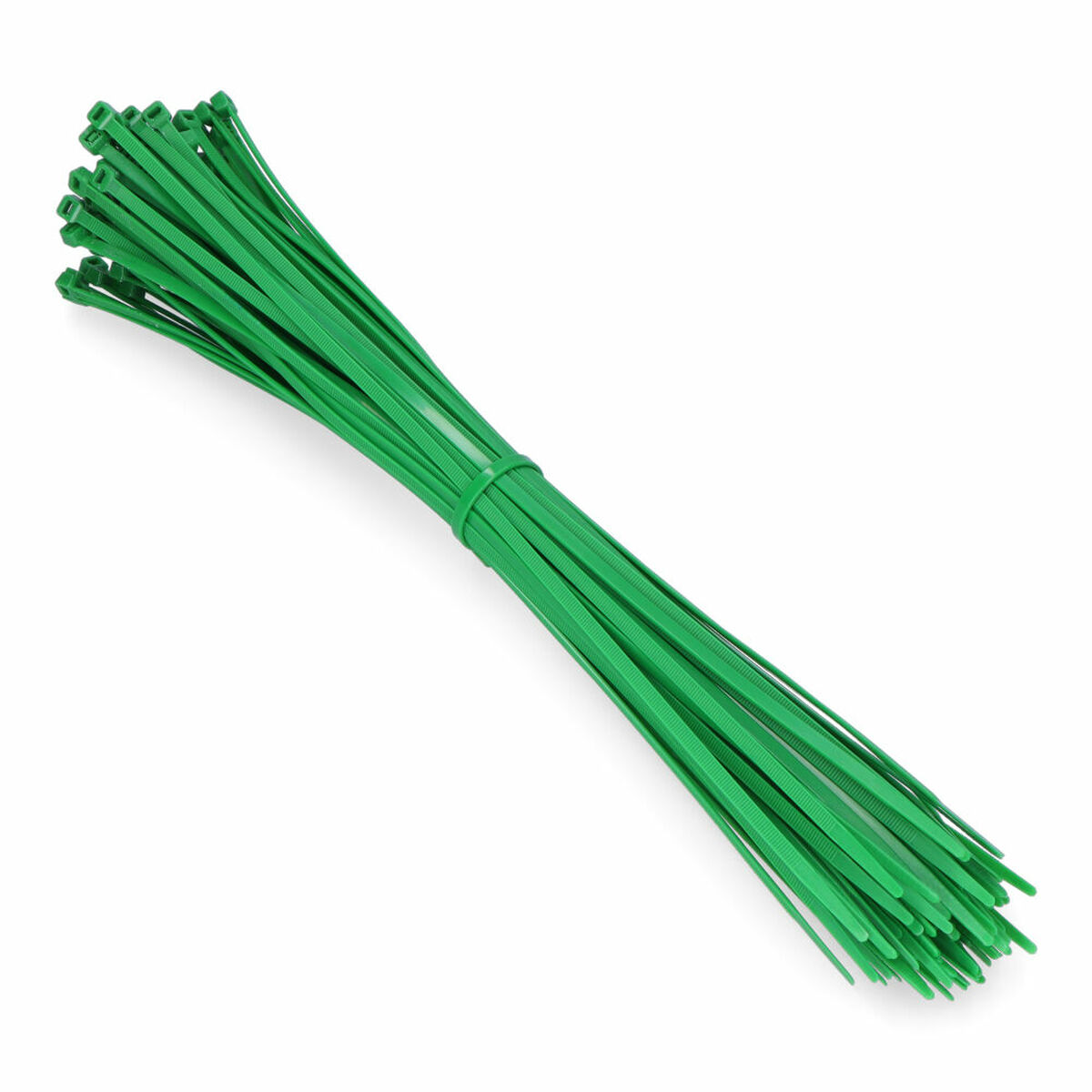 Image secondaire de Attaches pour câble en nylon EDM 48322 Vert 380 x 4,8 mm (100 Unités)