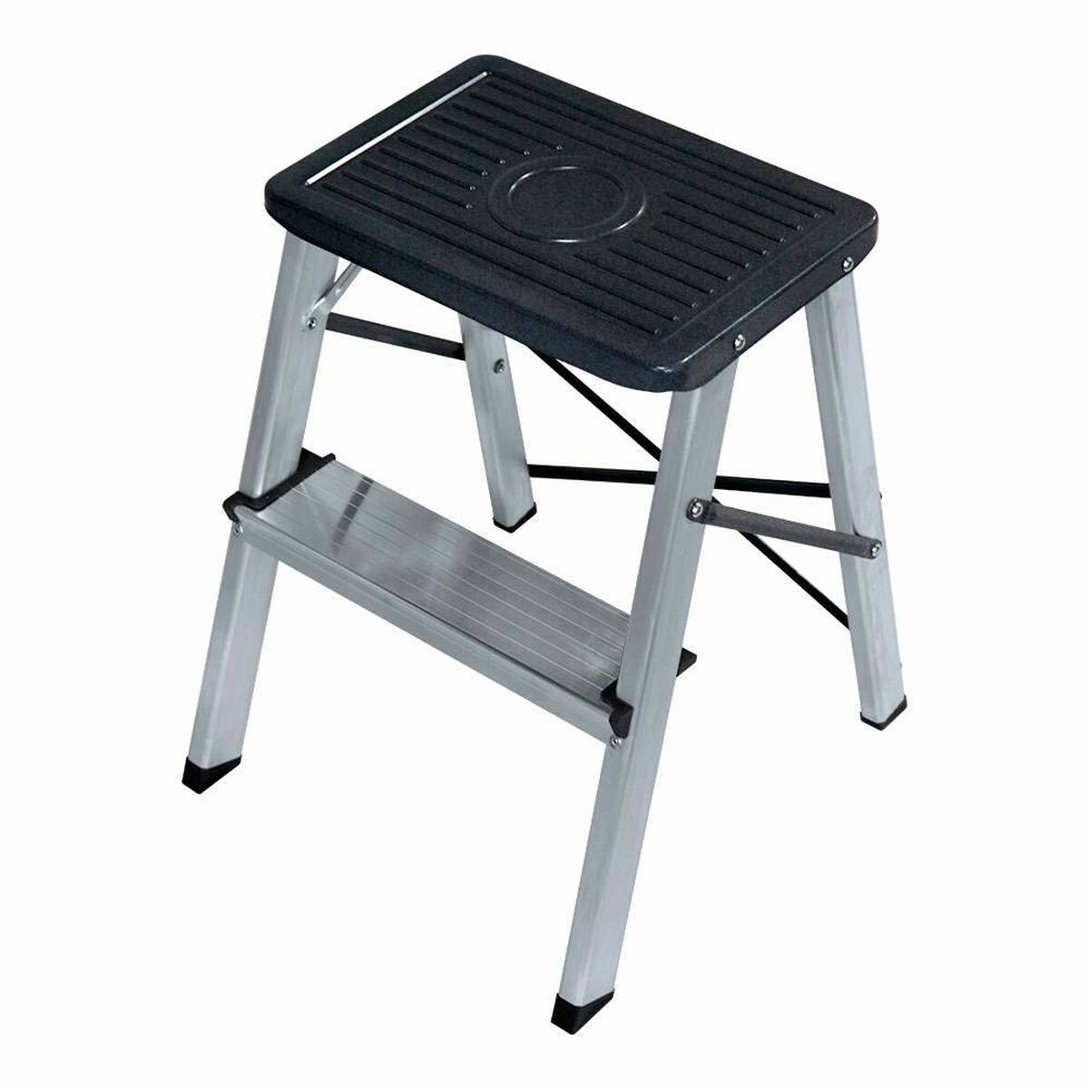 Tabouret Pliant EDM 75050 Aluminium 38 x 14 x 60 cm