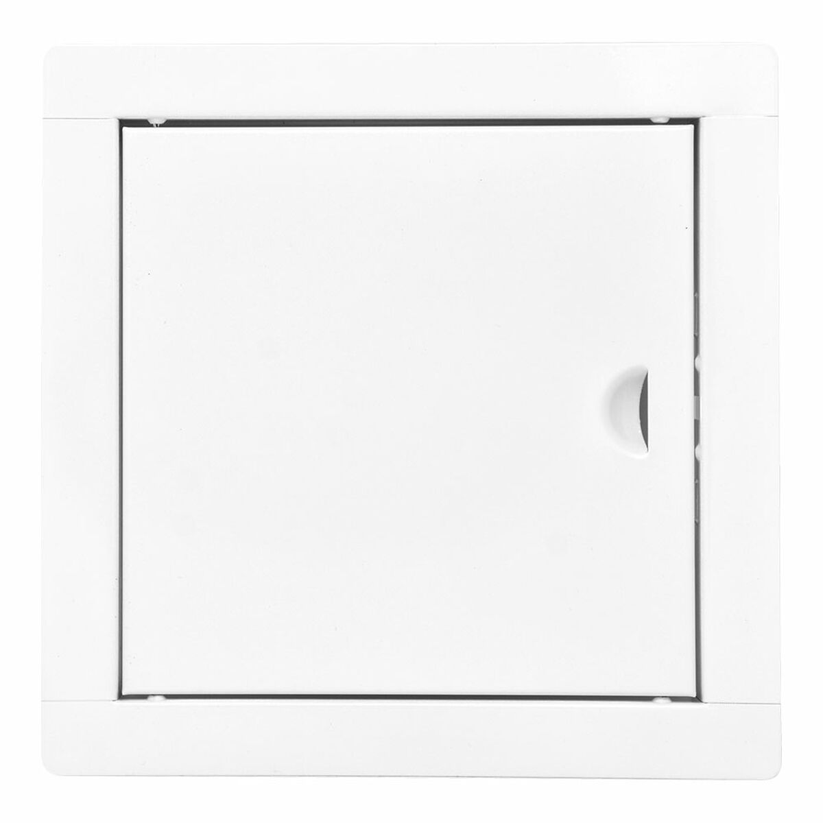 Couvercle de trappe EDM 87749 Blanc Encastrable Carré 24,5 x 24,5 cm