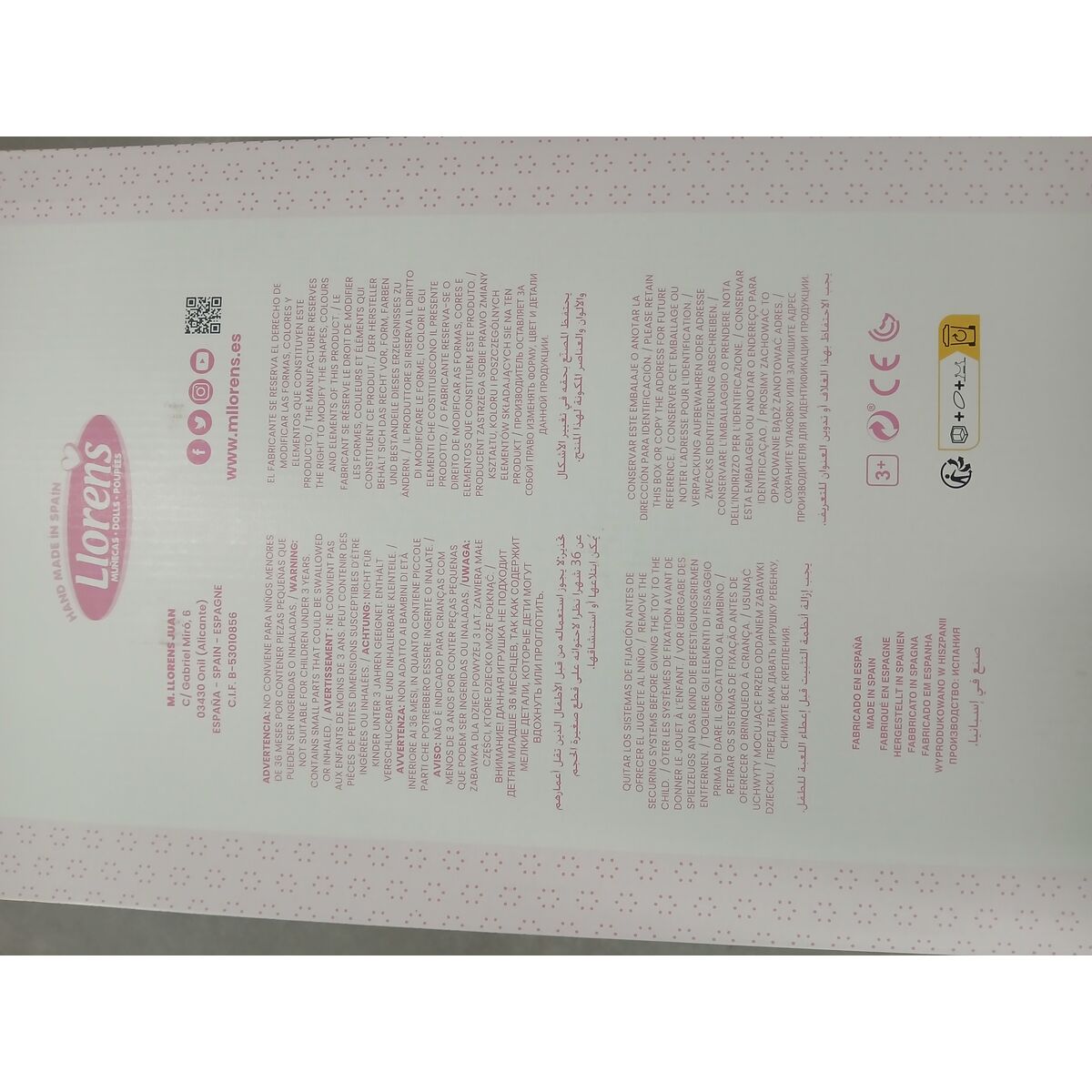 Baby doll Llorens 1074070 40 cm