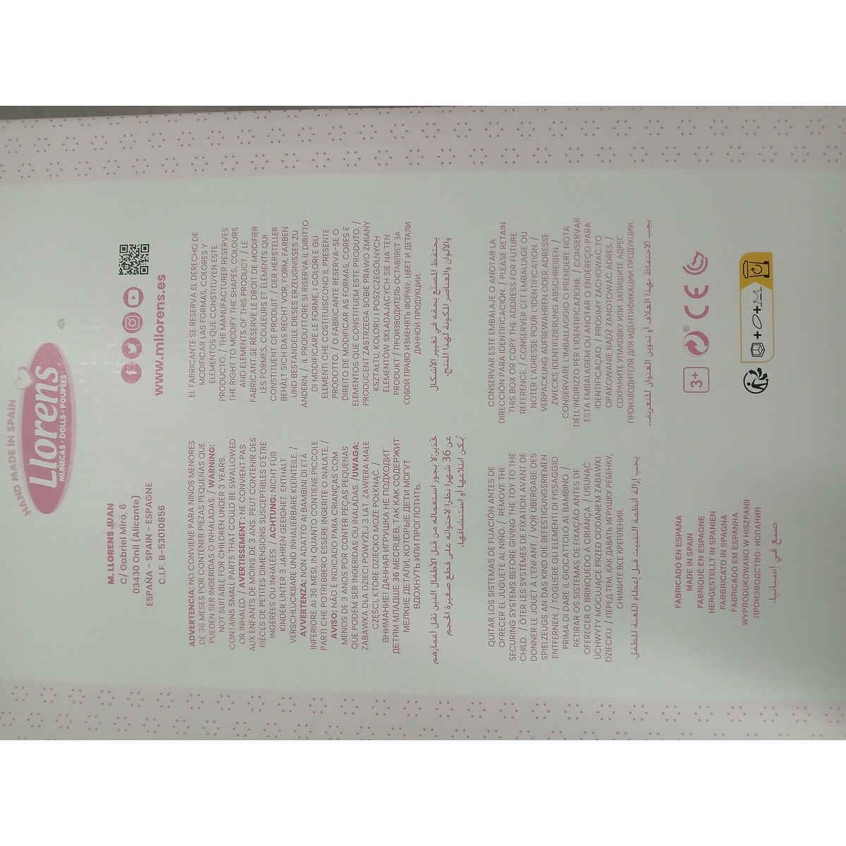 Baby doll Llorens 74104 42 cm