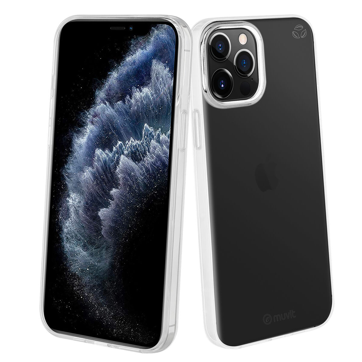 Image de Protection pour téléphone portable Muvit for Change iPhone 12 Pro Max Transparent