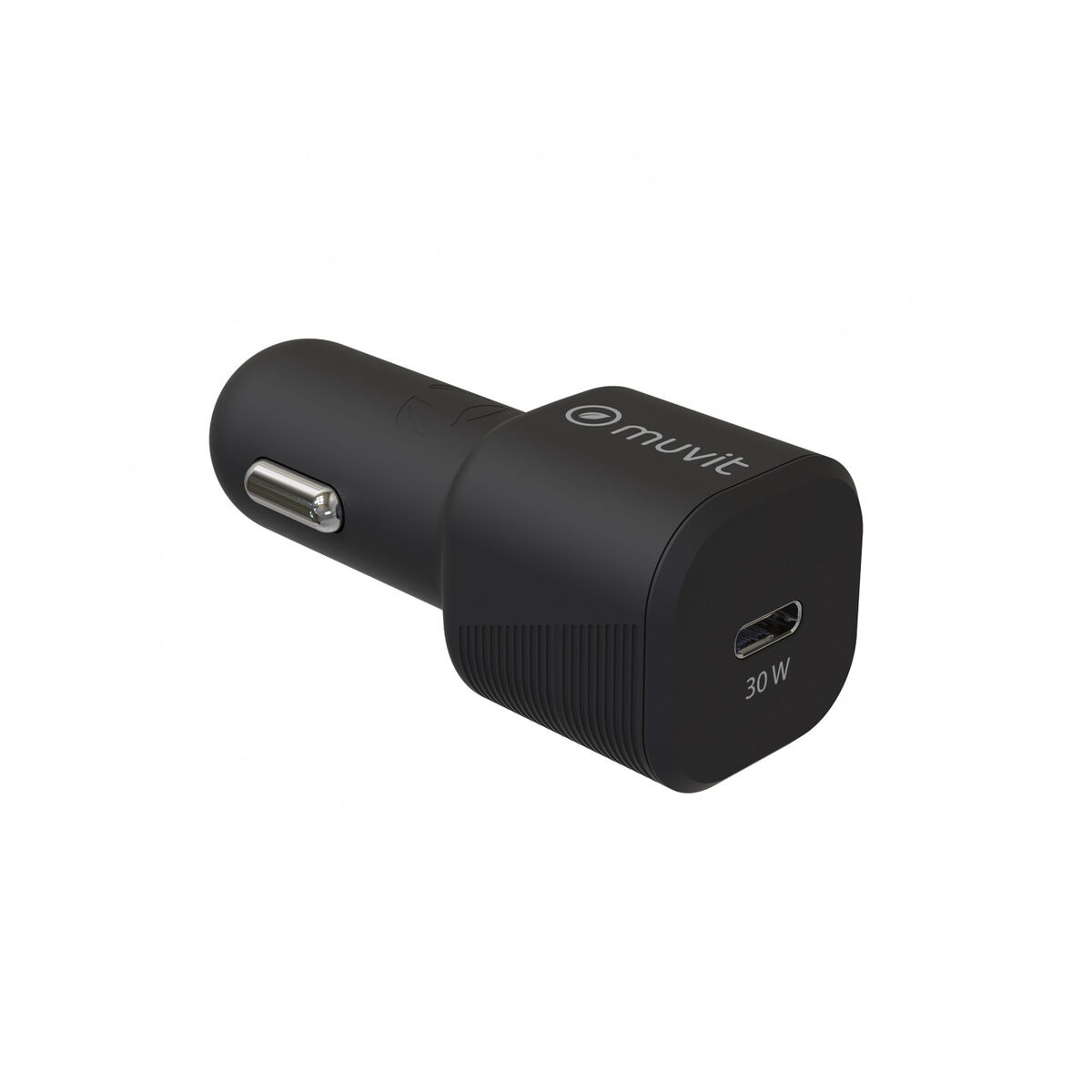 Picture of USB Car Charger Muvit Black 30 W