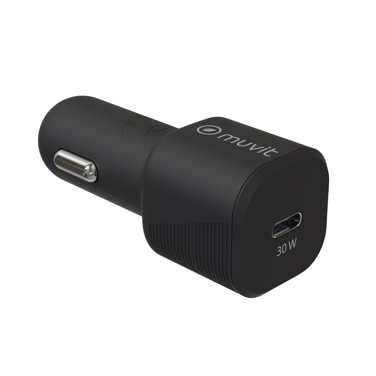 Picture of USB Car Charger Muvit Black 30 W