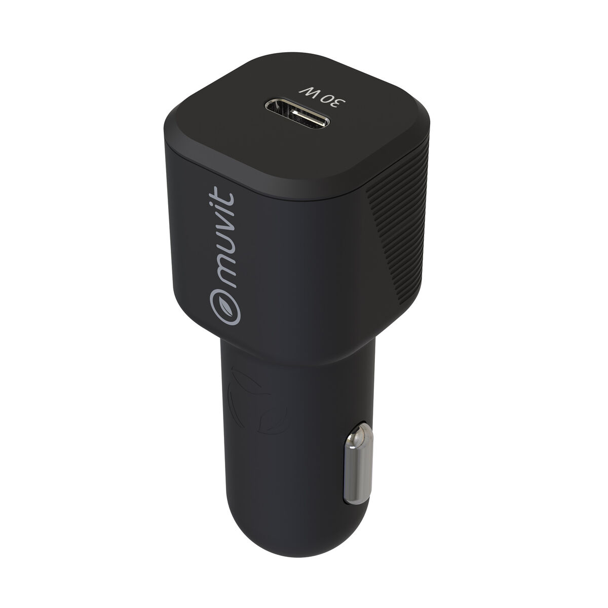 Picture of USB Car Charger Muvit Black 30 W