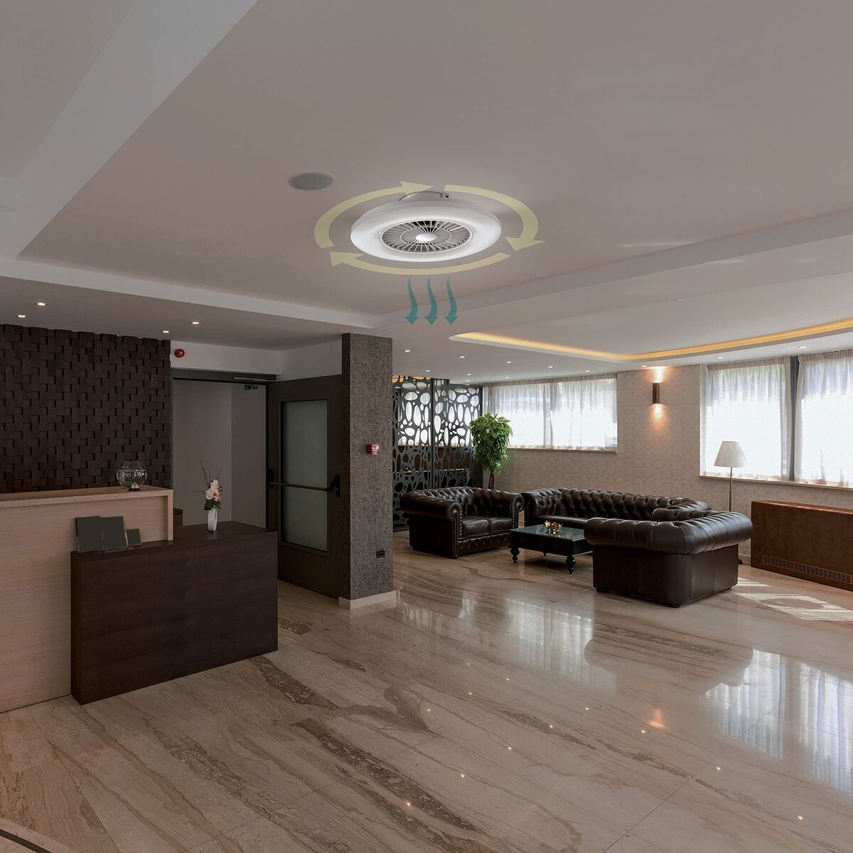 Ceiling Light Muvit iO White Wi-Fi