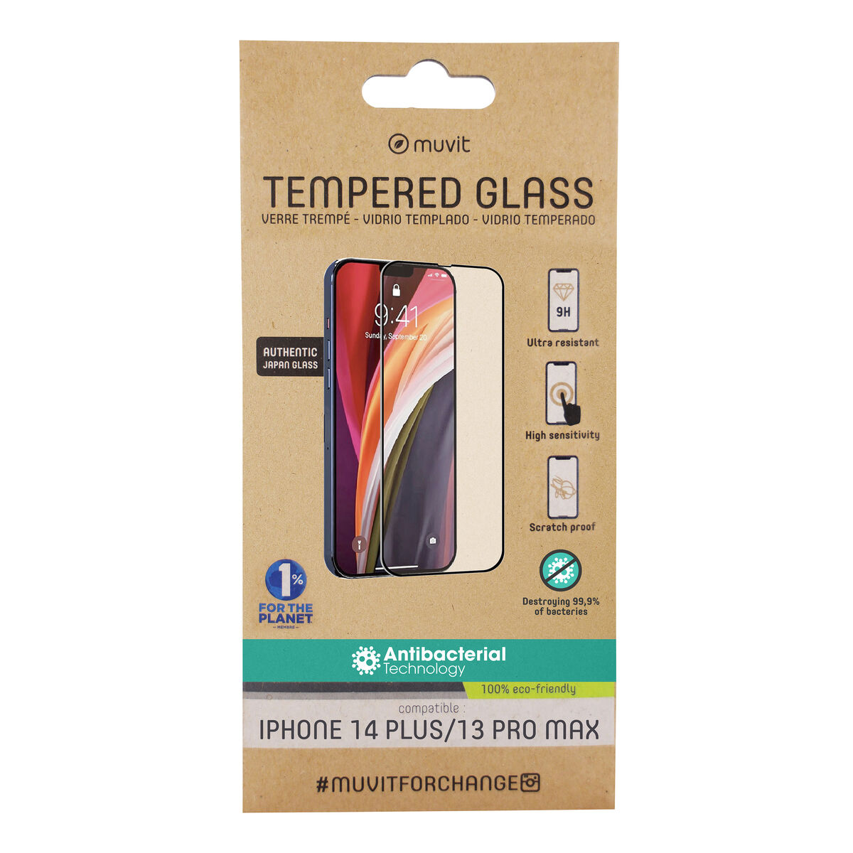 Picture of Mobile Screen Protector Muvit for Change