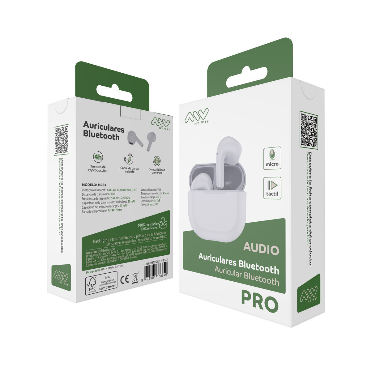 Power Cord Myway MWHPH0030