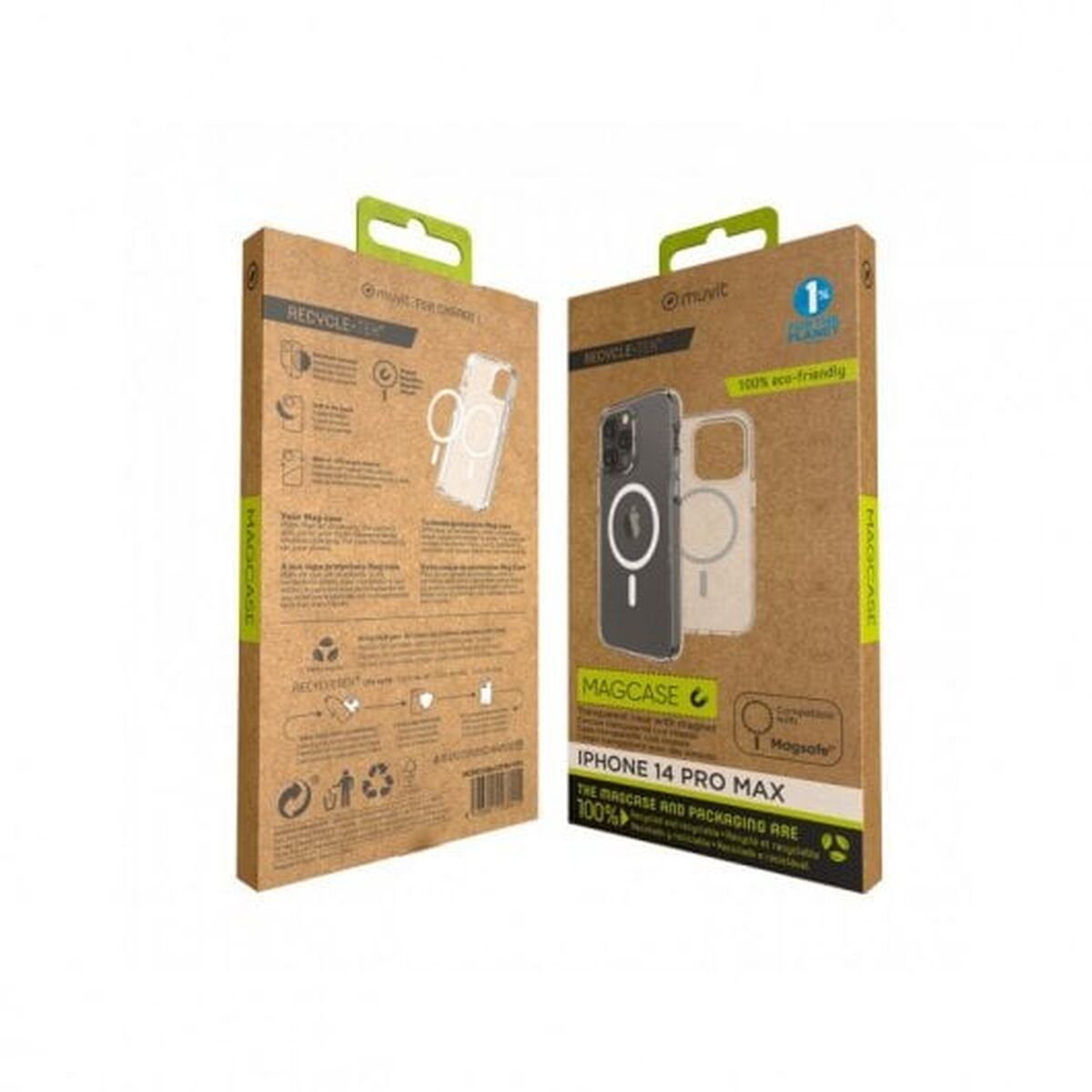 Image de Protection pour téléphone portable Muvit iPhone 14 Pro Max