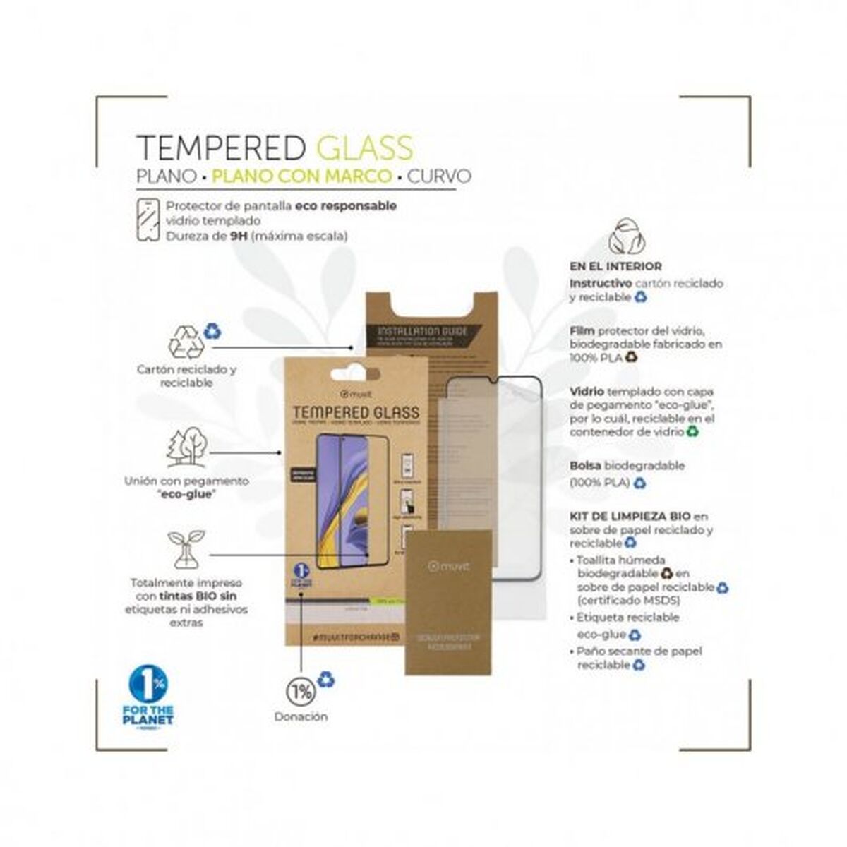 Bild von Screen Protector Muvit iPhone 14 Pro