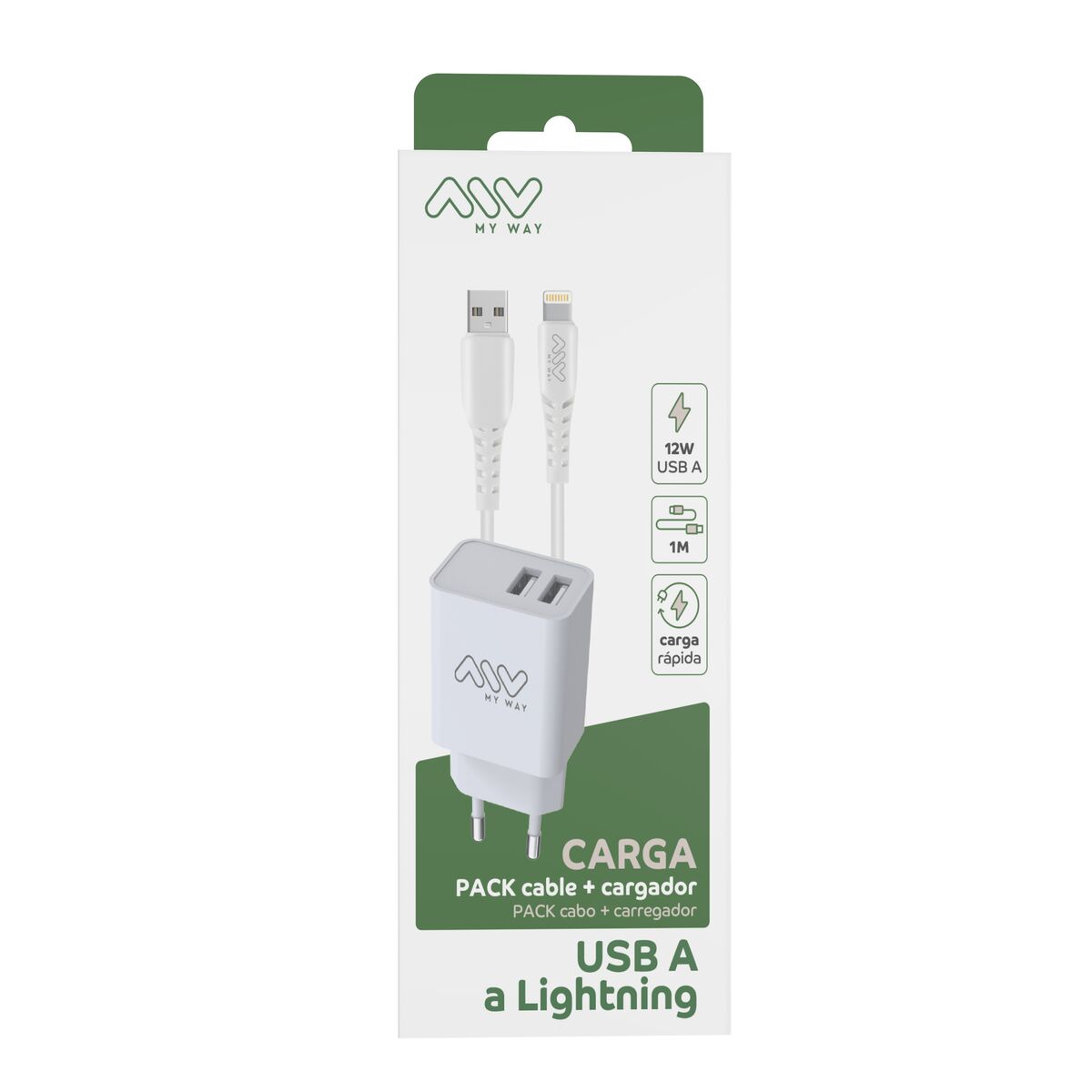 Picture of Wall Charger Myway White