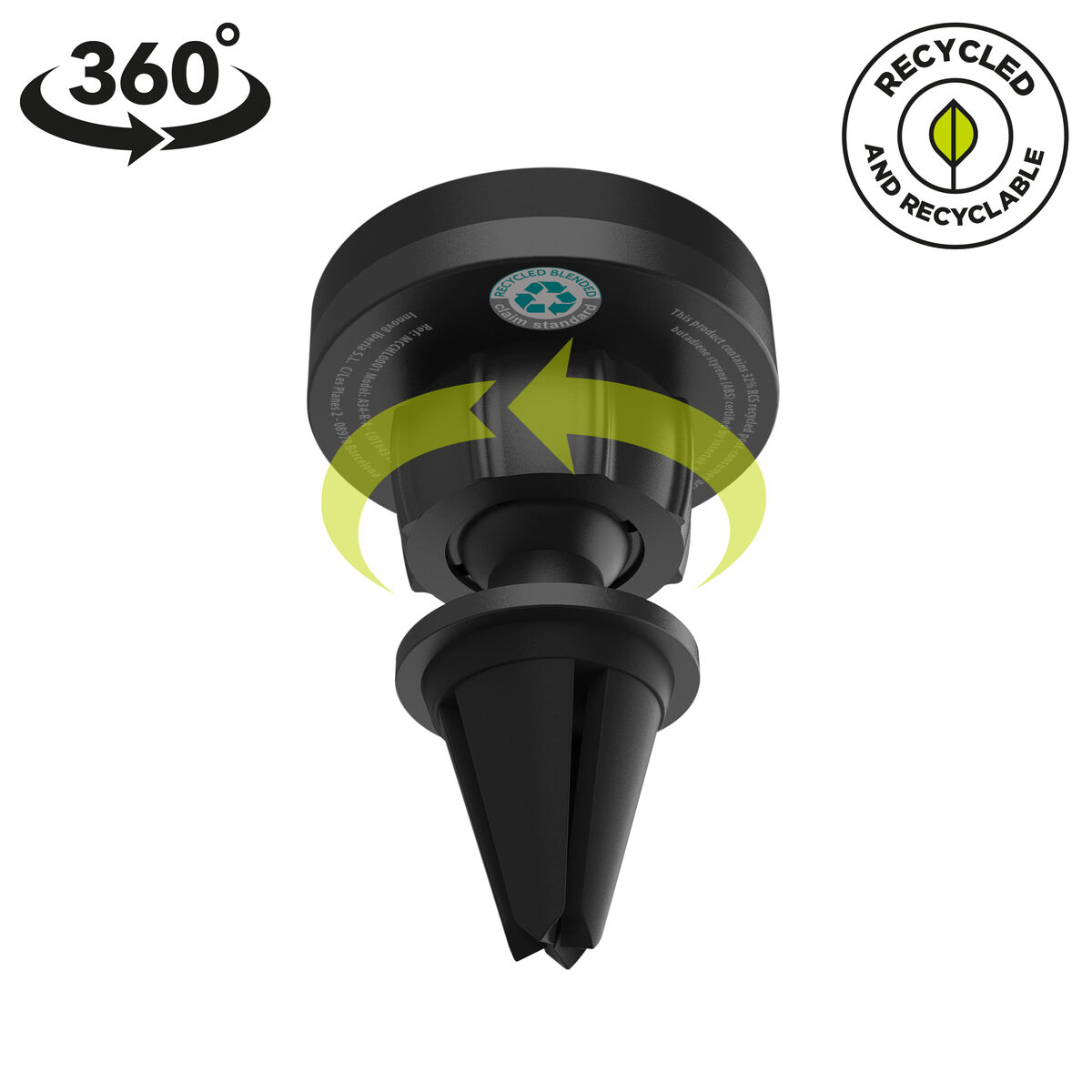 Mobile support Muvit MCCHL0001 Black