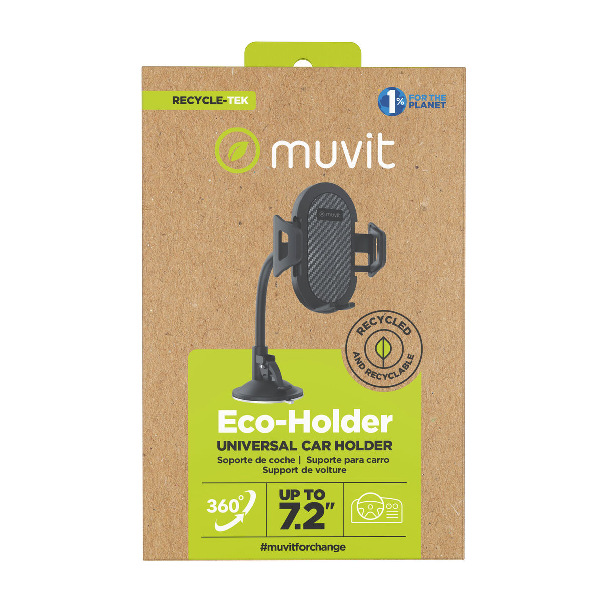 Car Mount Muvit Black 7"