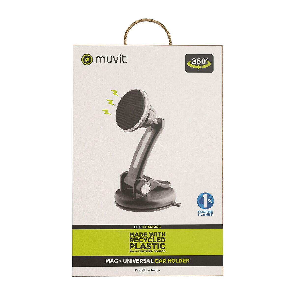 Car Mount Muvit Black