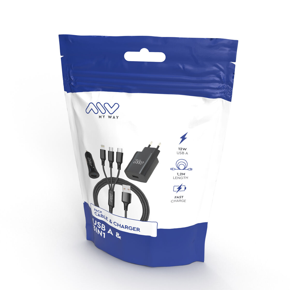 Picture of Car Charger Myway Black