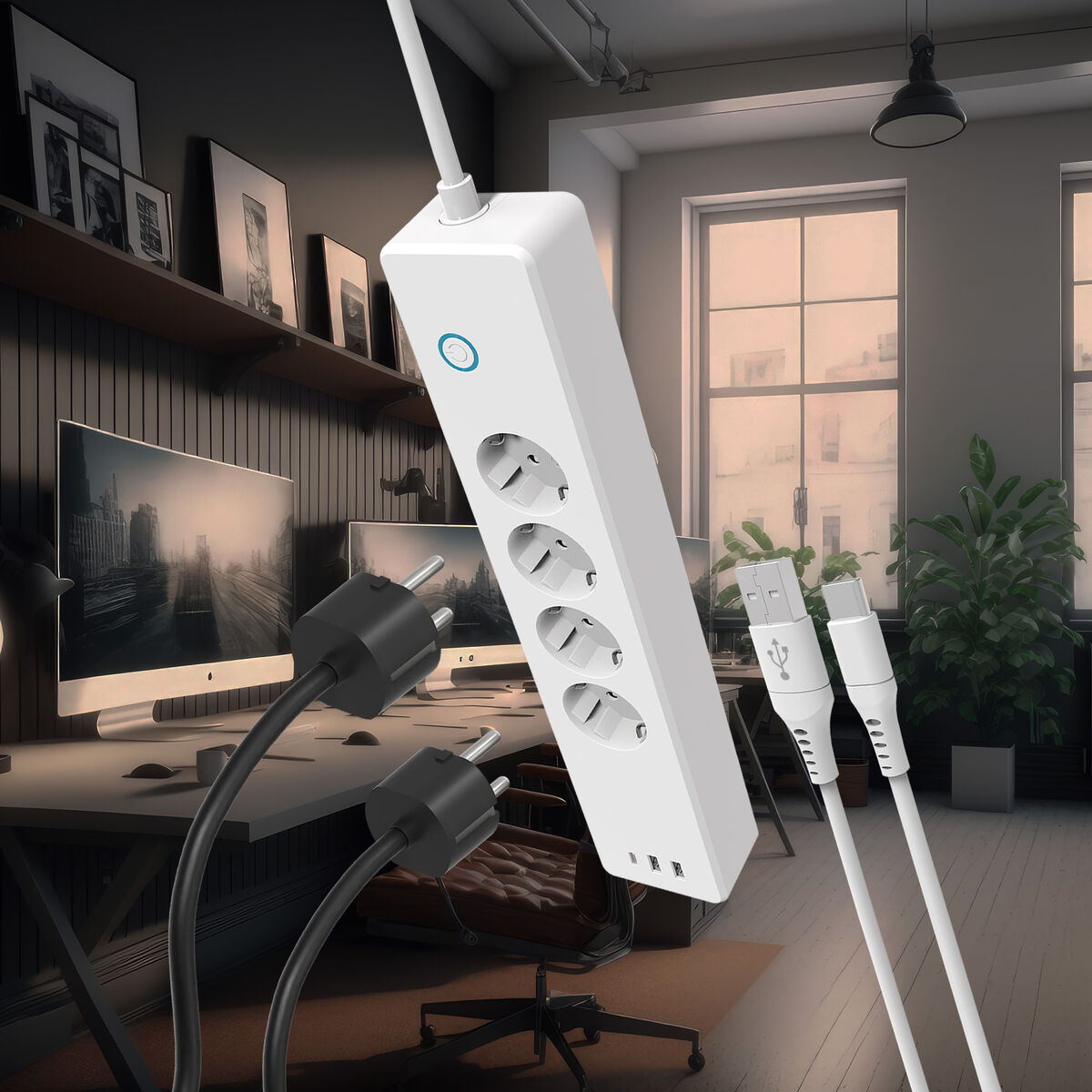 Smart Plug muvit iO HT-STS-04-03-EU Wi-Fi