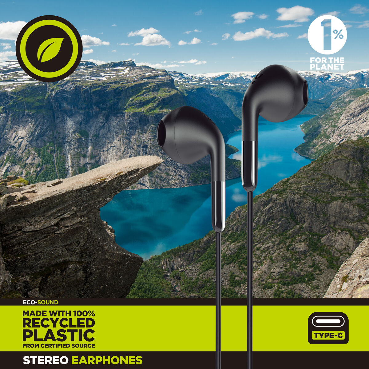 Headphones Muvit for Change E58