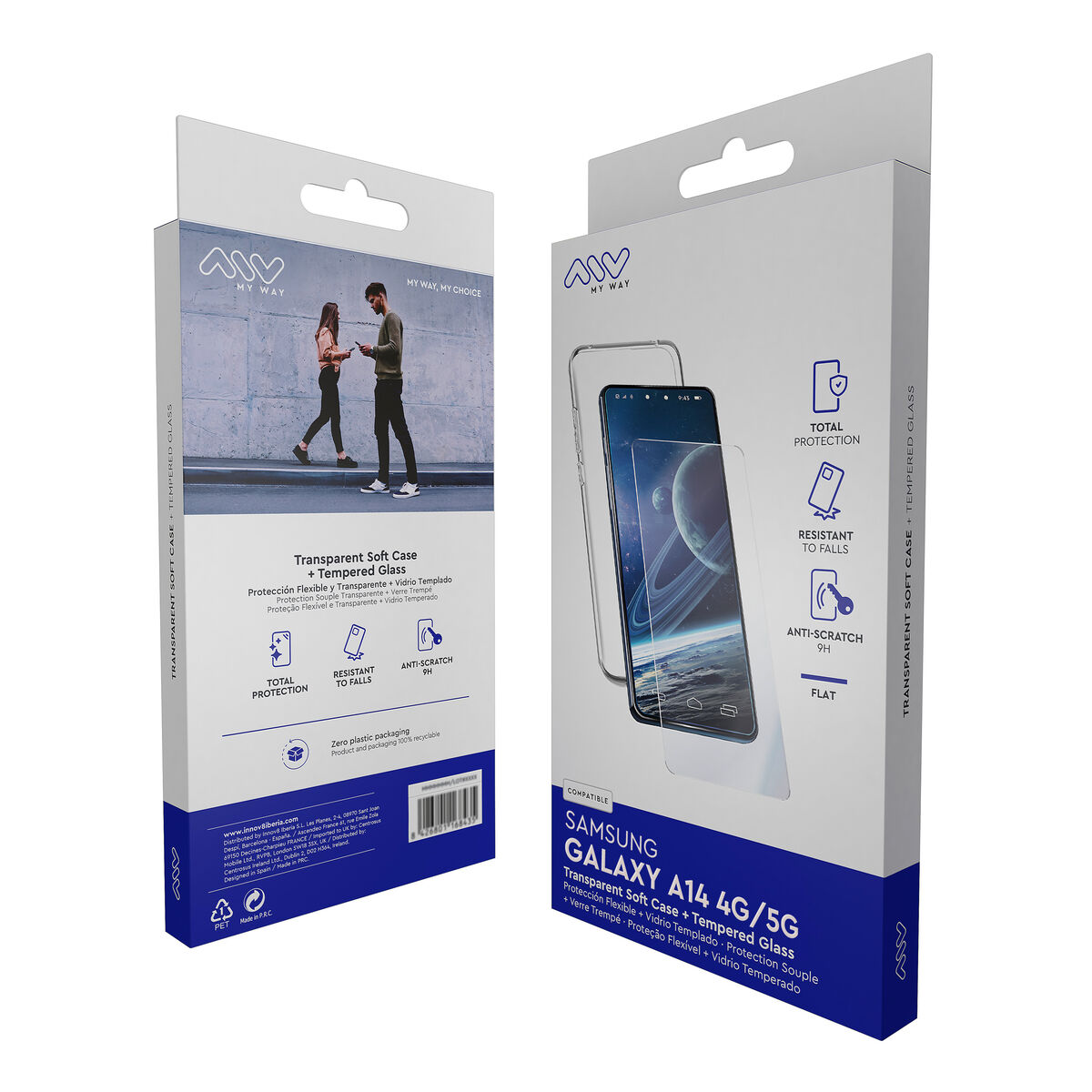 Image de Mobile Case and Protector Myway Galaxy A14 4G/5G Samsung Galaxy A14 5G