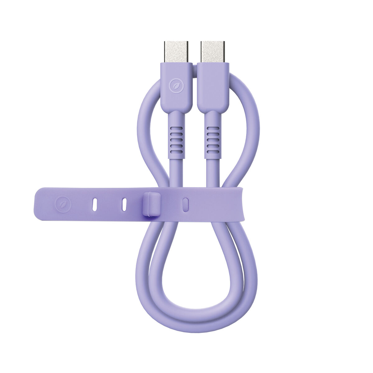 Kabel USB-C naar USB-C Muvit for Change Lavendel 0,2 m