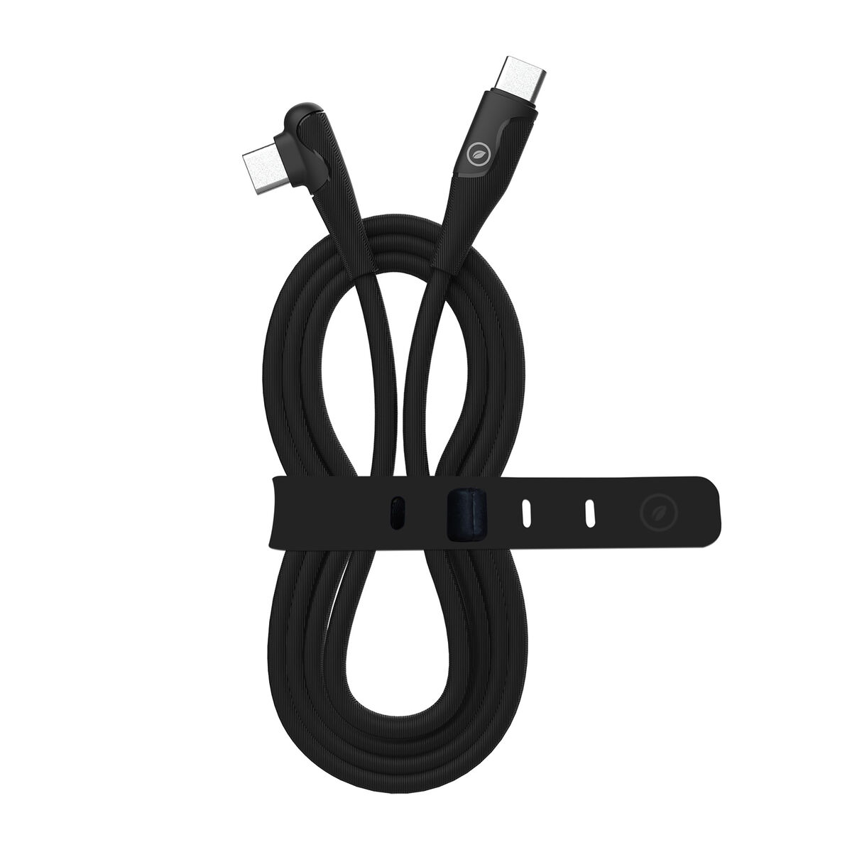 Kabel USB-C naar USB-C Muvit for Change Zwart 1,2 m